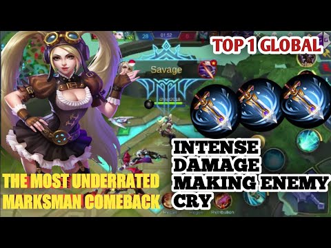 Underrated Layla carry Noob Team | LAYLA BEST BUILD | LAYLA TOP 1 GLOBAL BEST BUILD  MOBILE LEGENDS