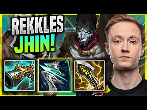REKKLES TRIES SOME JIHN GALEFORCE! - G2 Rekkles Plays Jhin ADC vs Tristana! | Season 11