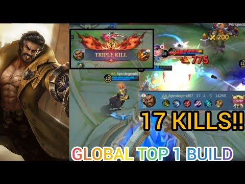 17 KILLS!! Roger Insane Attack Speed Build | Intense Match  - Build Top 1 Global Roger ~ MLBB