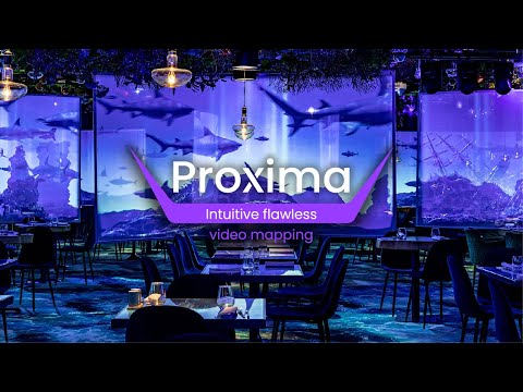 Proxima, an intuitive and flawless video mapping media server.