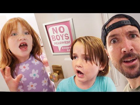 NO BOYS ALLOWED!!  Niko moves out of Adley's room to share with Navey! Family cleaning new rooms day