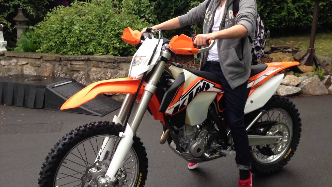 2014 ktm 250 exc f first ride