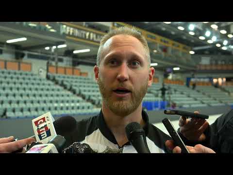 2018 Home Hardware Canada Cup - Media Scrum - Men's Final