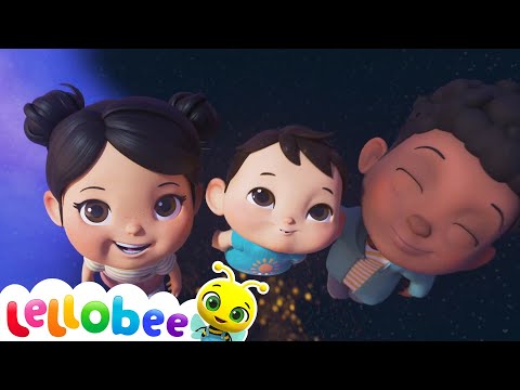 Jumping on the moon - lellobee kids songs and videos