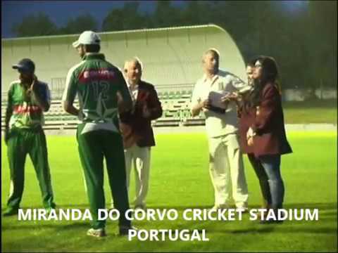 TRI-NATIONS CRICKET CUP. Trophy Ceremony in Portugal (May 2016)