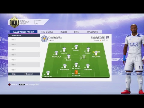 Vpg italy top league Club Italy vs FC Borfellona 8 giornata