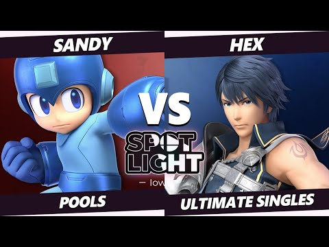 Spotlight: Iowa - sandy (Mega Man) Vs. Hex (Chrom) SSBU Ultimate Tournament