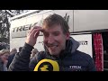 Bauke Mollema stond twee keer te voet in Omloop Het Nieuwsblad