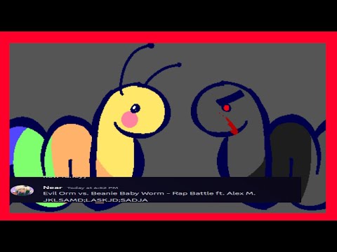 Evil Orm vs. Beanie Baby Worm - Rap Battle ft. Alex M.