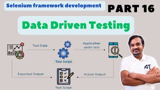 Part 16: Data Driven Testing in Selenium Framework | Parameterization | TestNG data providers
