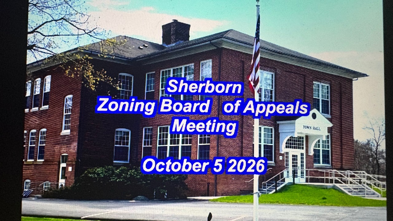 From the Zoning Board