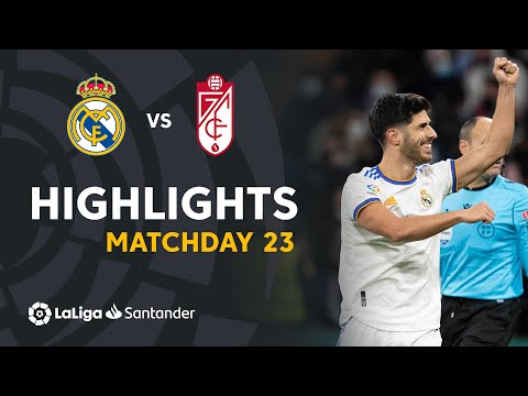 Resumen de Real Madrid vs Granada CF (1-0)