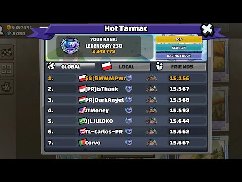 OP WR WITH RACING TRUCK ON HOT TARMAC | HCR2