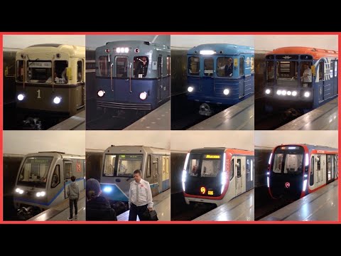 Парад поездов петербургского метрополитена
