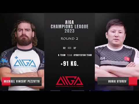 + 91 kg Michael Vincent Pezzuto The B-Team vs Nurik Uturov KNT