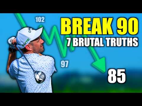 Breaking 90 in Golf can be EASY for the Average Golfer!! (Use These Methods)