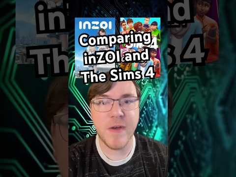 Сравниваю inZOI с The Sims 4, потому что люди постоянно спрашивают: #TheSims #TheSims4 #inZOI #in...
