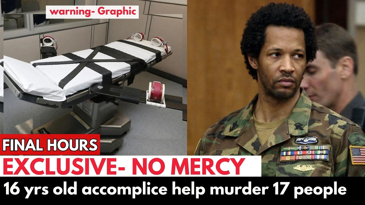 US GULF WAR VETERAN EXECUTED: Ex-Soldier Turned Assassin, Killed 17 With 16y/o Accomplice, NO MERCY