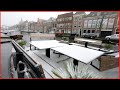 Walking In Rain Snow Around City Center In Netherlands Europe Snow Time In Netherlands Part 3