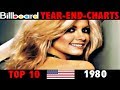 Billboard Hot 100 Year End Charts 1980 Top 10 ThrowBack Thursday ChartExpress