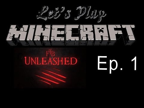 Lets Play Minecraft Feed the Beast Unleashed: Monster Hunter! w/ MrDanishbuttercookie Ep. 1