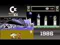 Top 50 Commodore 64 c64 Games Of 1986 In Under 10 Minut