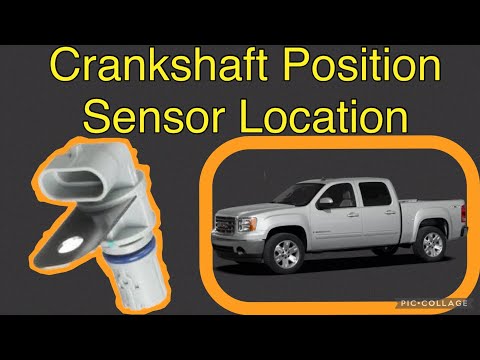 Crankshaft Position Sensor location on a (2008-2012) GMC Sierra/Chevy Silverado 5.3L