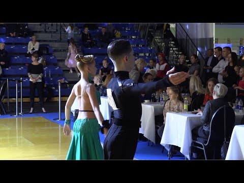 Lev Skrjabin - Mirra Pchelkina EST, Samba | Tallinn Open 2018