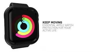OtterBox Exo Edge Series Apple Watch 42MM Hoesje Bumper Case Zwart Cases