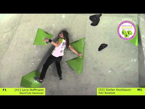 Norddeutsche Bouldermeisterschaft 2016 Finale - Boulder 1