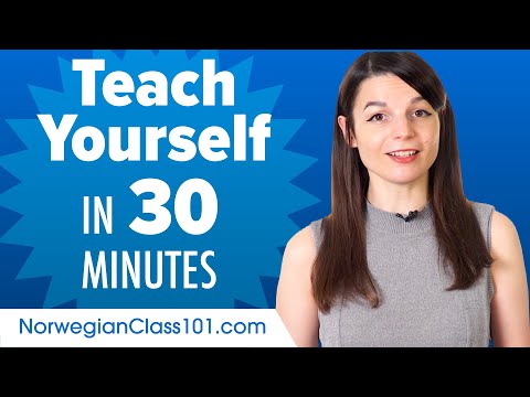 Learn Norwegian in 30 Minutes - How to Teach Yourself Norwegian
