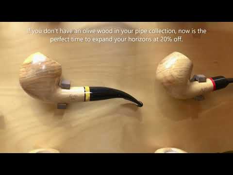 Fabulous New Olive Wood Pipe Collection 20% Off at MilanTobacco.com