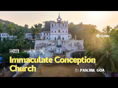 Discovering the Immaculate Conception Church: A Panjim, Goa Landmark I India.