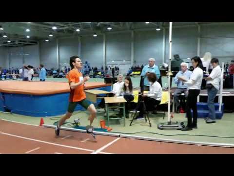 Apáti Bence — 1500 m-es ifjúsági fiú síkfutás célba érkezése