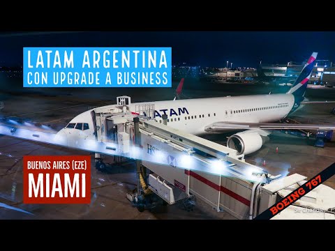 Latam Argentina vuelo directo a Miami desde Buenos Aires - Boeing 767 - upgrade a business