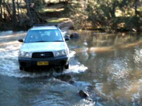 Mudgee car driving broom