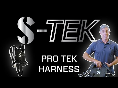 S-Tek Pro Harness with Back Plate - SCUBAPRO