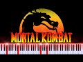 Mortal Kombat Main Theme Song Piano Version