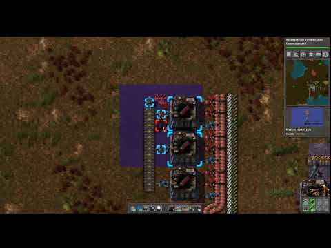 Factorio Lets play Episode 6: Walls, Defences and Death