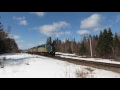 VIA Rail Train Number 14 The Ocean Limited April 3 2017