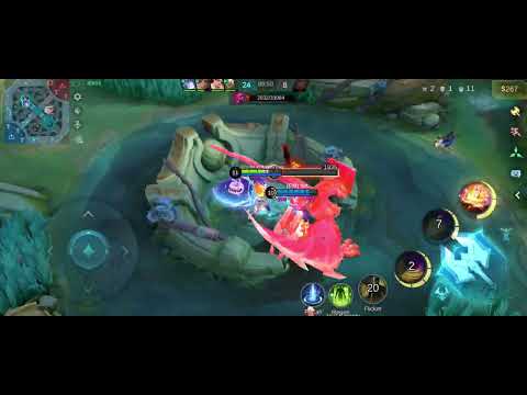 Selena Roamer Fighting Duo Assassin From The Enemy | Selena Mobile Legend Gameplay | y2bayu Channel