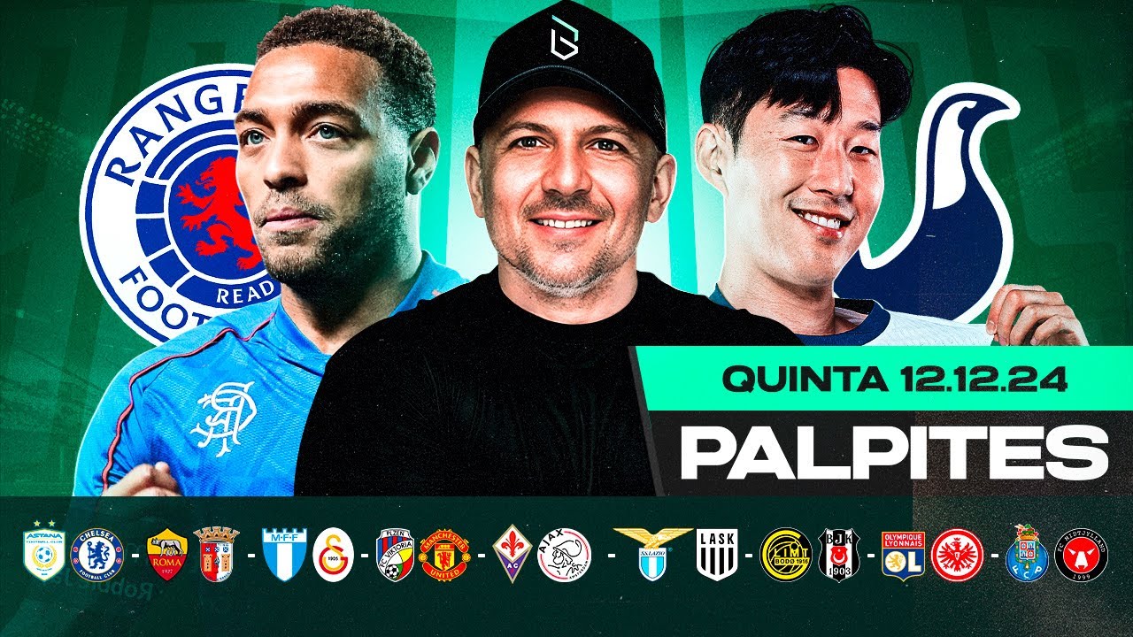 PALPITES DE FUTEBOL PARA HOJE 12 12 2024 (QUINTA-FEIRA) + BILHETE PRONTO | Boleiros Tips
