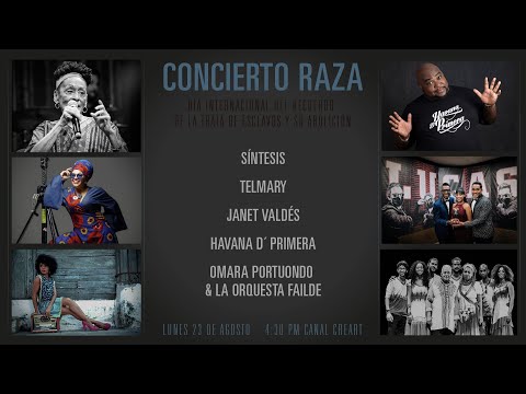 Conciertos Estamos Contigo: Día Internacional del Recuerdo de la Trata de Esclavos y su Abolición