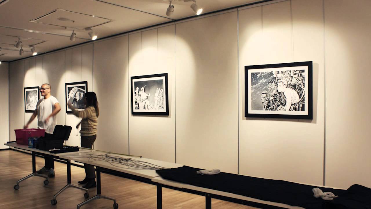 The Japan Foundation Gallery - Mad Love Set Up