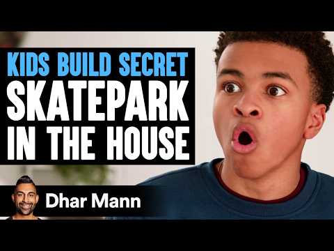 Kids Build SECRET SKATEPARK In House Ft. Ben Azelart - Jay's World S3 E01 | Dhar Mann Studios