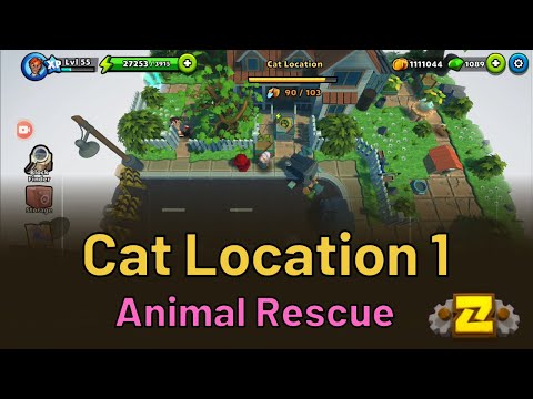 Cat Location 1 - Animal Rescue - Puzzle Adventure