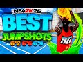 BEST JUMPSHOTS FOR ALL BUILDS 3PT RATINGS In NBA 2K26 BEST SHOOTING TIPS FASTEST JUMPSHOT 2K26