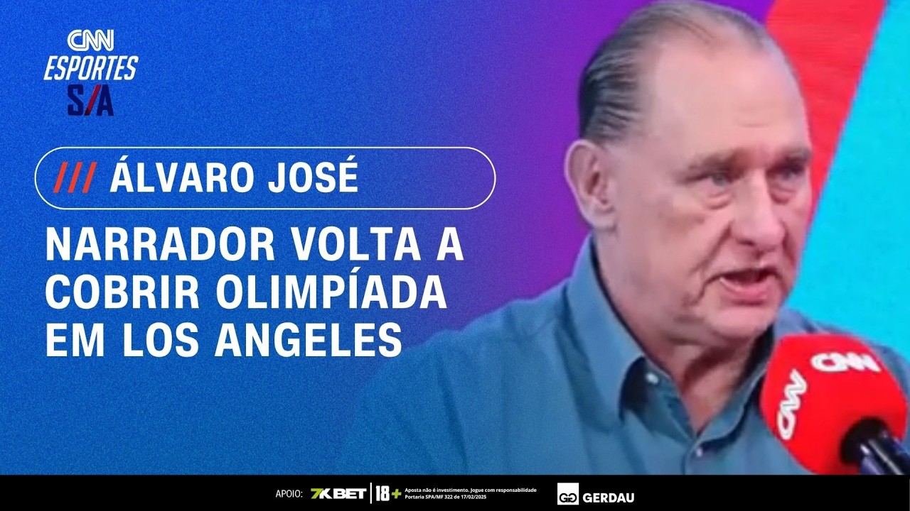 Álvaro José volta a cobrir Olimpíada em Los Angeles após mais de 4 décadas | Esportes S/A