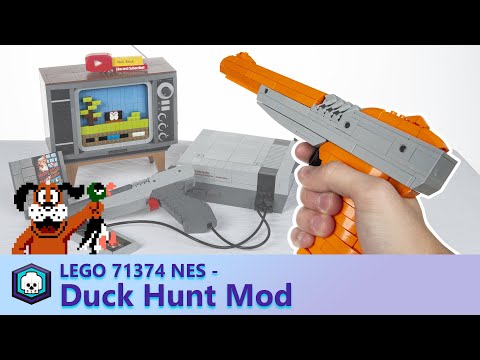 LEGO 71374 NES mod 🔹 LEGO Nintendo Zappers & Duck Hunt!