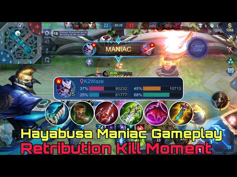 Maniac Hayabusa & Retribution Kill Gameplay By KKWaze